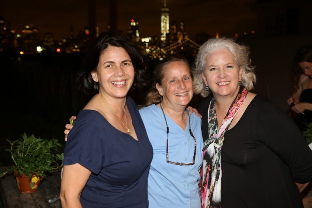 I reunited with Gloria (left) and flower farmer Ellen Lee of Butternut Gardens (center), a Connecticut-based Slow Flowers member, at the Field to Vase Dinner held last September in Brooklyn.