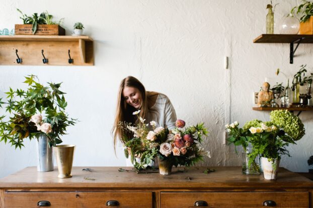 Jaimie Reeves of The Local Flower Collective
