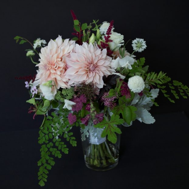 Kathleen Barber's locally-grown, designed and photographed arrangement