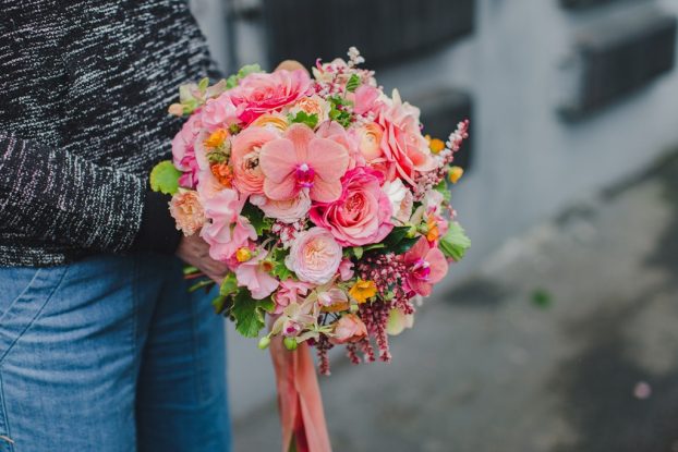 briday bouquet by Anne Bradfield